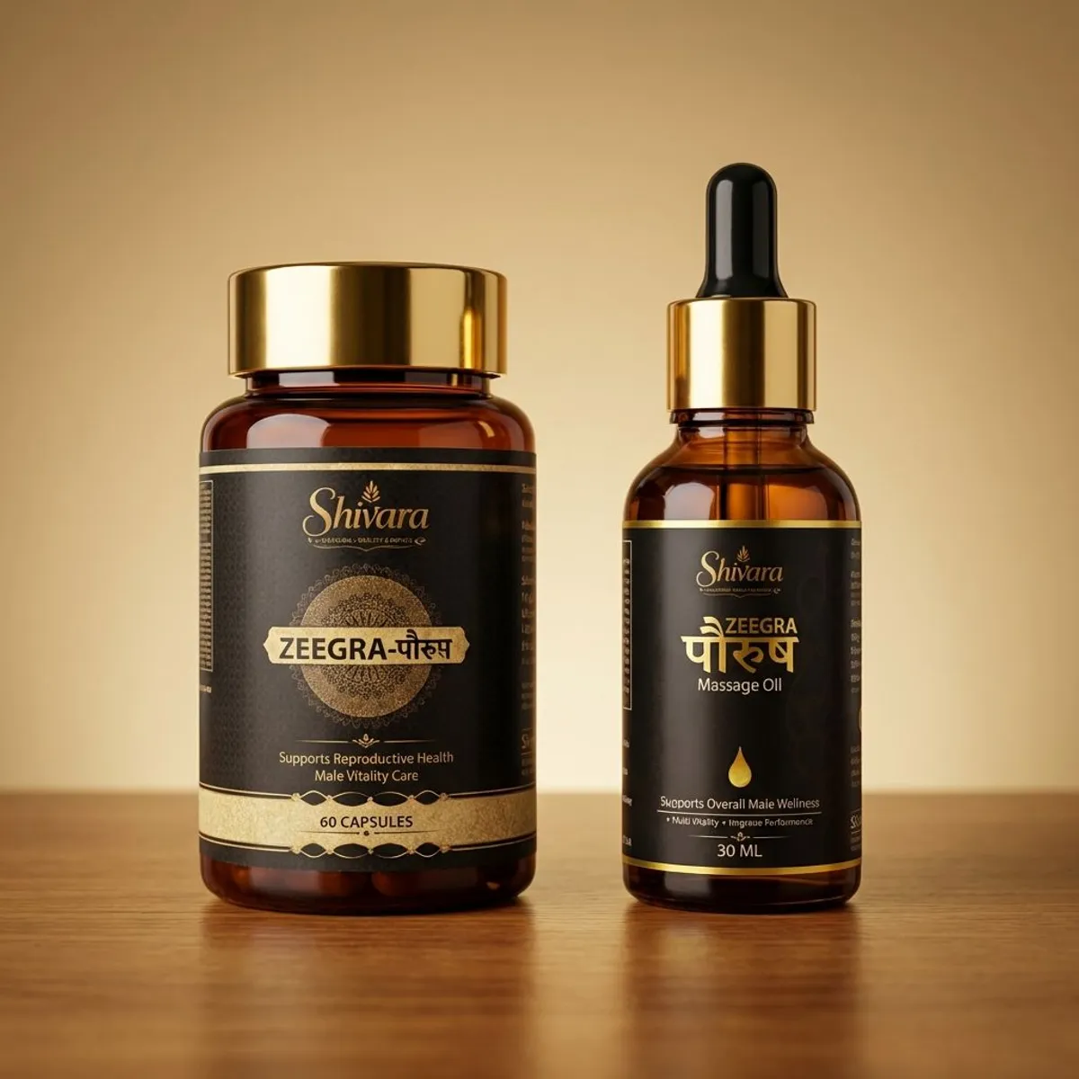 Zeegra Oil And Capsules For Men Pack Of 2