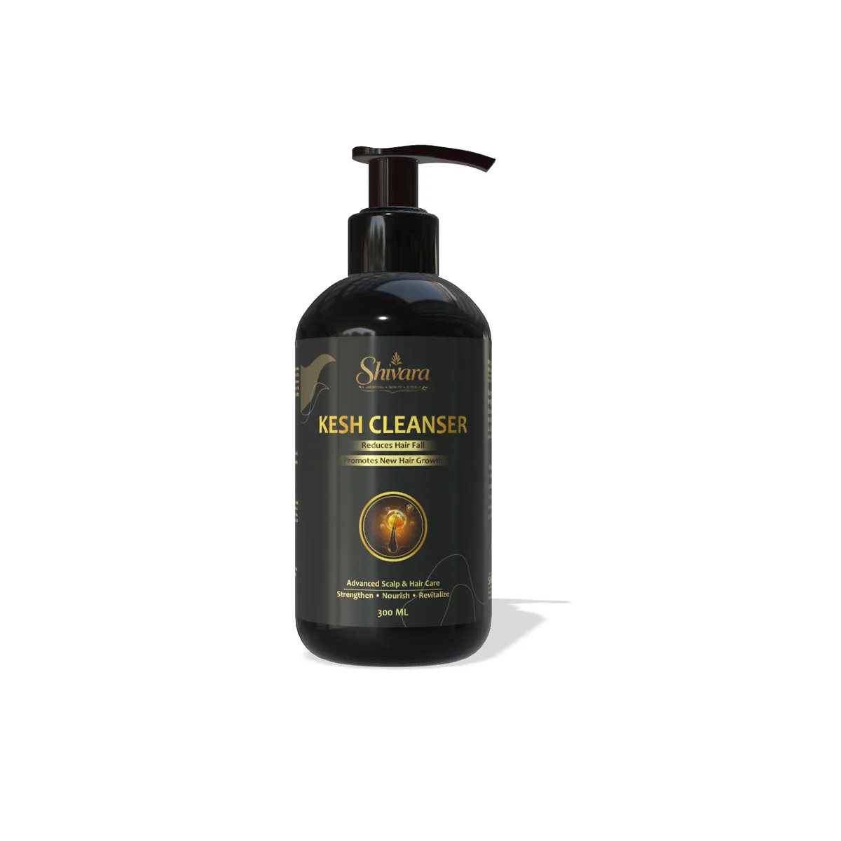 Keshropan Hair Oil And Cleanser Shampoo For Strong And Healthy Hair Pack of 2
