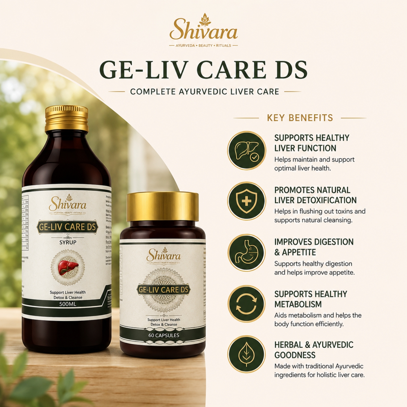 G-Liv Care Ds Capsule And Syrup Combo Pack